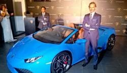 Lamborghini Huracan Spyder LP 610-4 Launched in India; Priced at Rs. 3.89 Crore