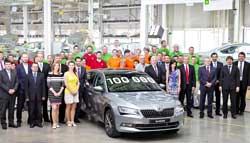 Skoda Manufactures 100,000 Models of the Third-Gen Superb Worldwide