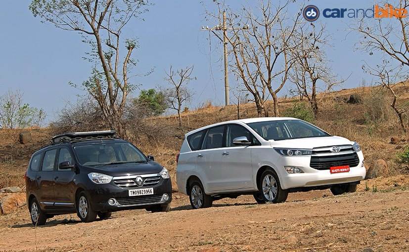Comparison Review: Toyota Innova Crysta vs Renault Lodgy