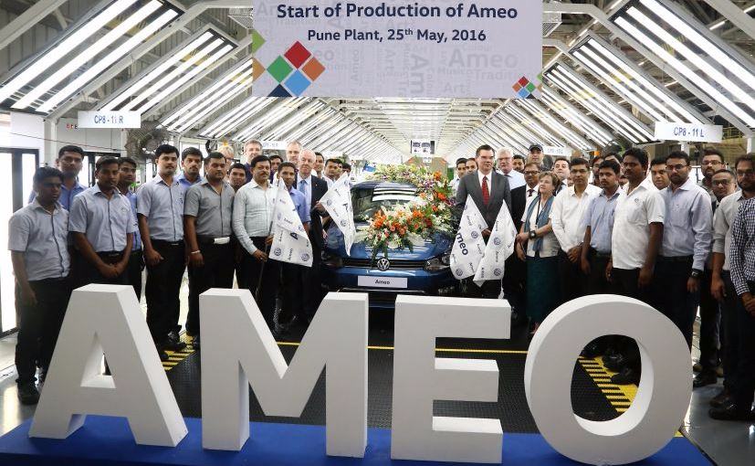 Volkswagen Ameo Pune Plant