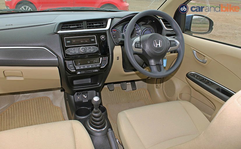 2016 Honda Amaze Interior