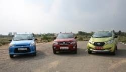 Facelifted Maruti Suzuki Alto 800 Takes on New Datsun redi-GO and Renault Kwid