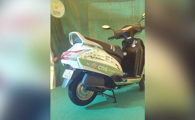 CNG Two Wheelers Prilot Project