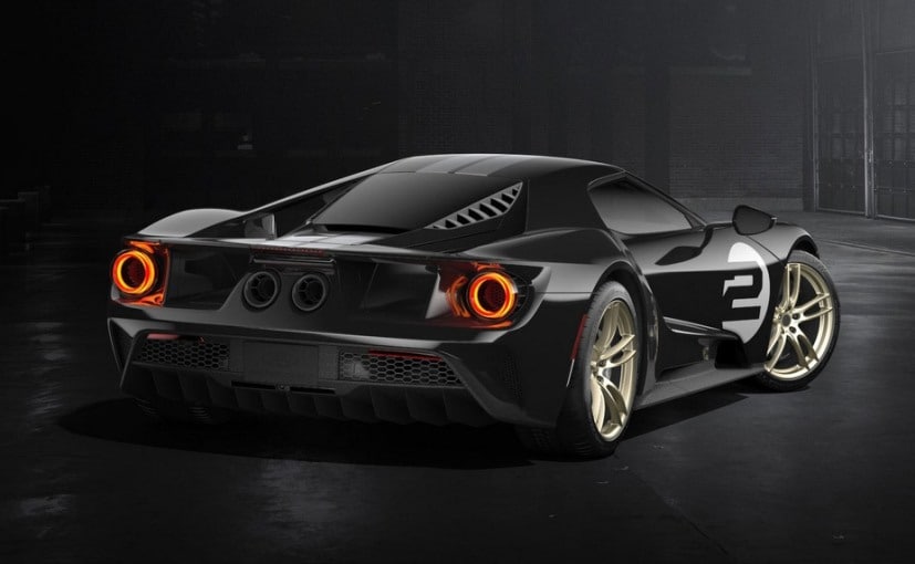 Ford GT Heritage Edition Rear Profile