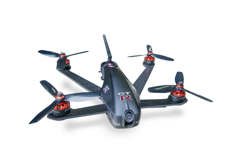 Have you ever heard of a Drone that goes from 0-100kmph in just 1.3 seconds? Nope, we haven't either. Seems like Nissan just built one to keep up with its GT-R Supercar.