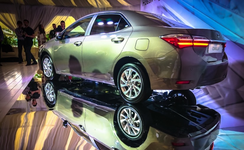 Toyota Corolla Facelift Rear Profile