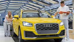 Production of Smallest Audi SUV, Q2, Begins in Ingolstadt