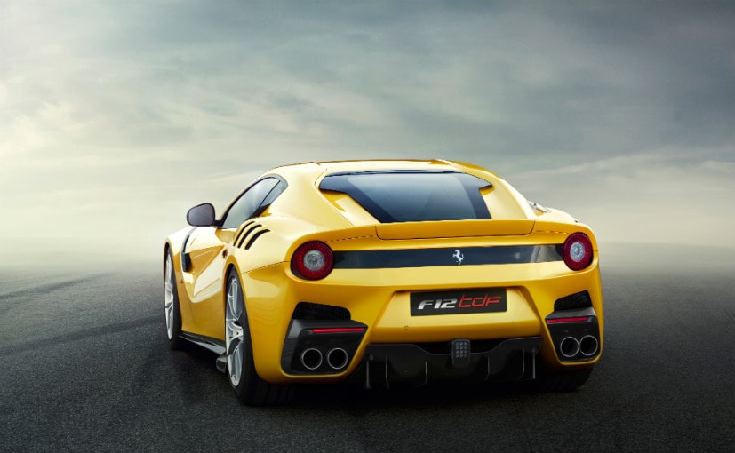 The Ferrari F12tdf is a limited edition model that recently went on sale