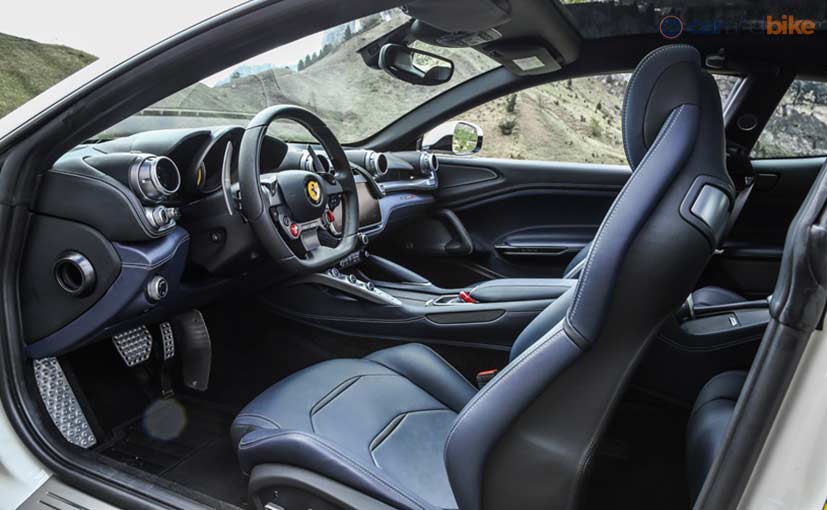 Ferrari GTC4Lusso Review Cabin