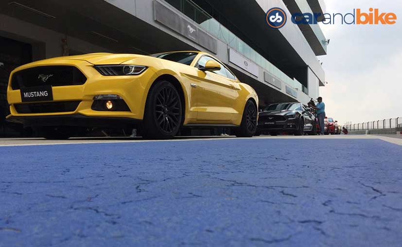 Ford Mustang's Aggressive Front Profile