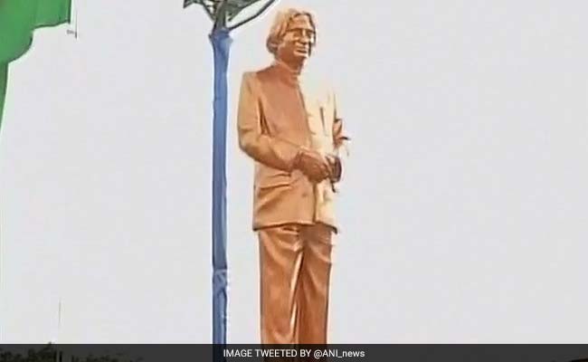 Former President APJ Abdul Kalam's Statue Unveiled In Rameswaram