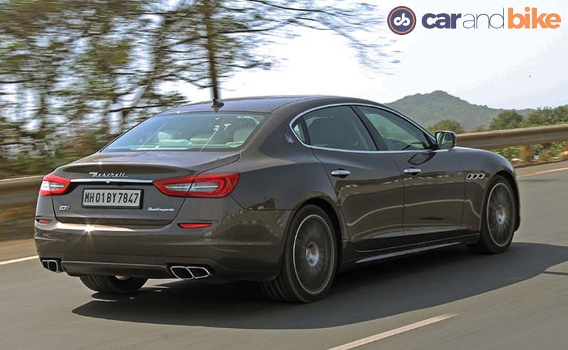 Maserati Quattroporte Has a Ground Clearance of 100mm