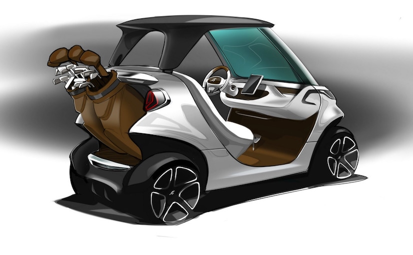 Mercedes Garia Golf Cart Design