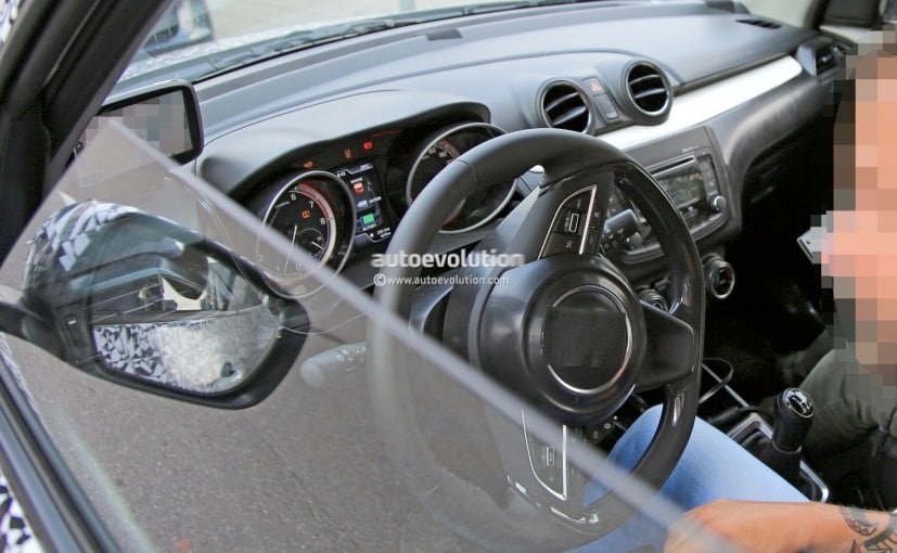 Next-Gen Suzuki Swift Cabin