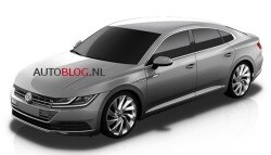 2018 Volkswagen CC Official Images Leaked