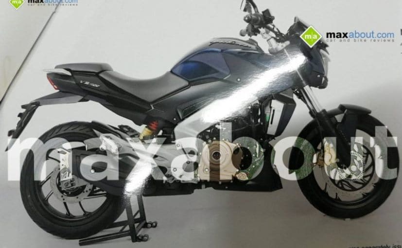 Bajaj VS400 Brochure Leaked Spy Shot