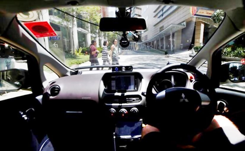nuTonomy Driverless Taxi Cabin