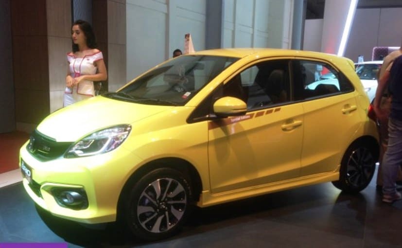 New Honda Brio RS Hatchback Showcased At 2016 Indonesia Auto Show