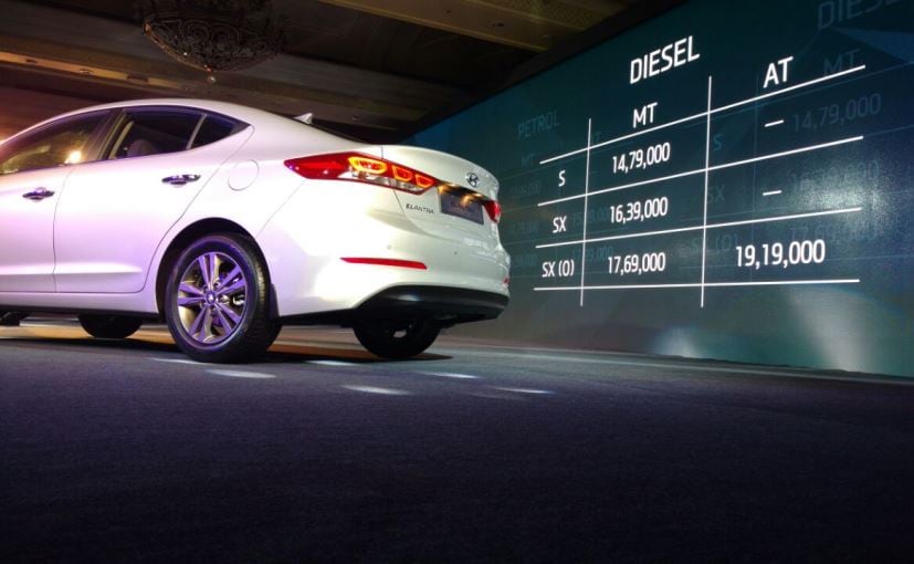 New Hyundai Elantra Diesel Variant Prices