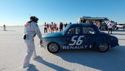 60-Year-Old Renault Dauphine Sets New Speed Record At Bonneville Salt Flats