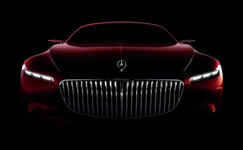 Vision Mercedes-Maybach 6 Coupe Teased; To Be Unveiled Next Week