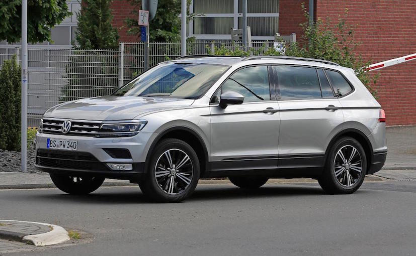 Volkswagen Tiguan XL Spotted Testing Uncamouflaged