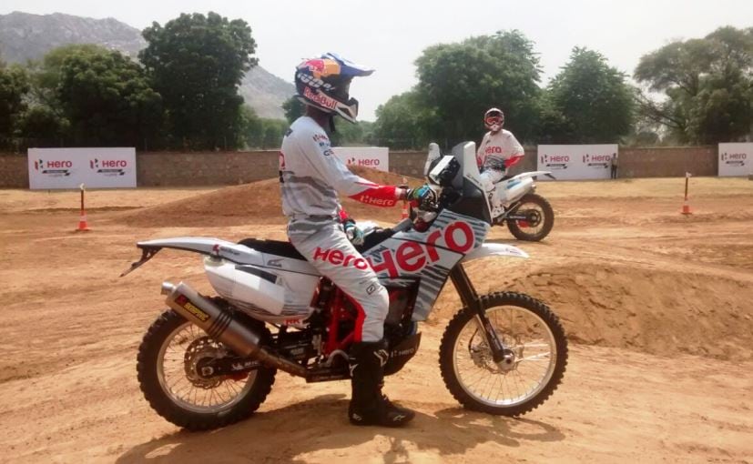 hero motosports cs santosh dakar 2017