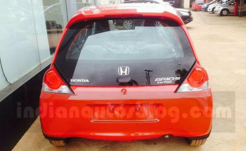 Honda Brio Facelift- Rear