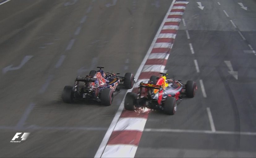 Max Daniil Overtake F1 Singapore GP