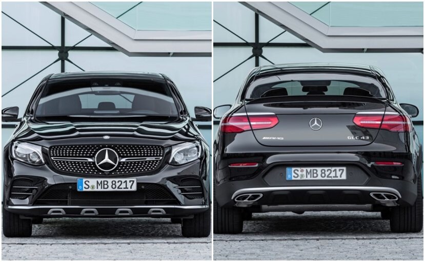 Mercedes-AMG GLC43 Coupe Front and Rear