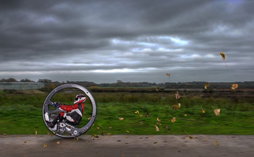 Monowheel Speed Record Was 98.464 km/h