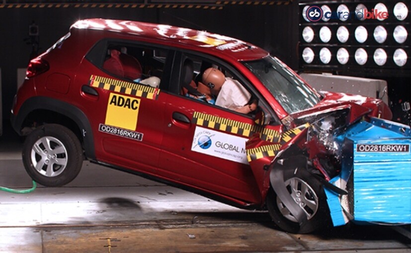 Updated Renault Kwid Receives 1 Star, Base Honda Mobilio Gets 0 In Latest Round Of India Crash Tests Updated Renault Kwid Receives 1 Star, Base Honda Mobilio Gets 0 In Latest Round Of India Crash Tests