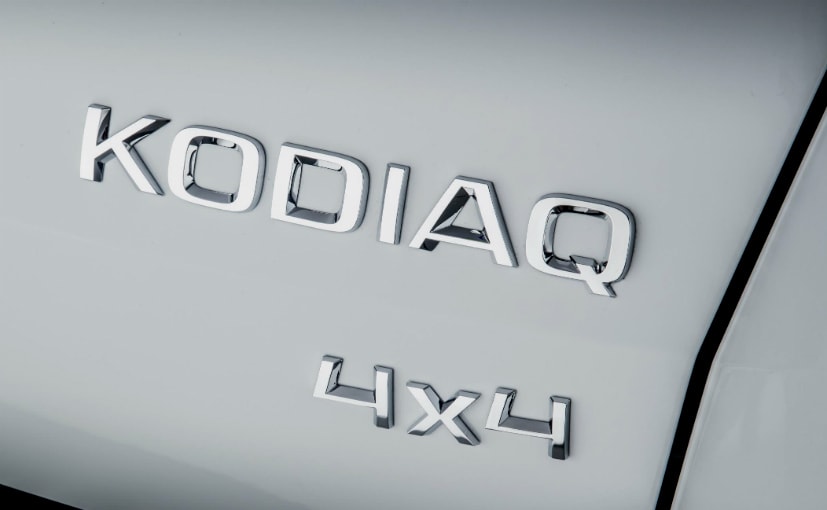 Skoda Kodiaq 4x4 badge