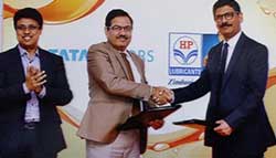 Tata Motors And HPCL Launch New HP Tata Motors Genuine Oil Range
