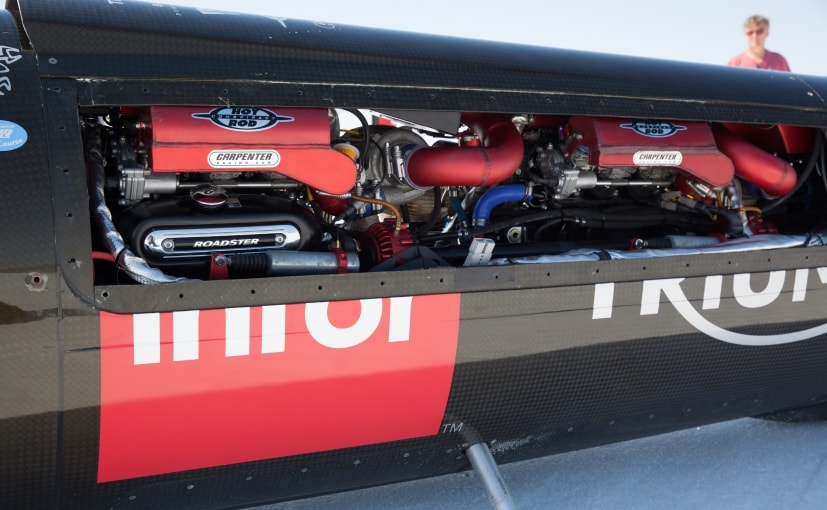 Triumph Infor Rocket Streamliner Uses Two Rocket III Engines