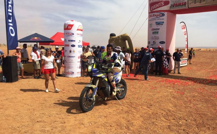 aravind kp 2016 morocco rally final