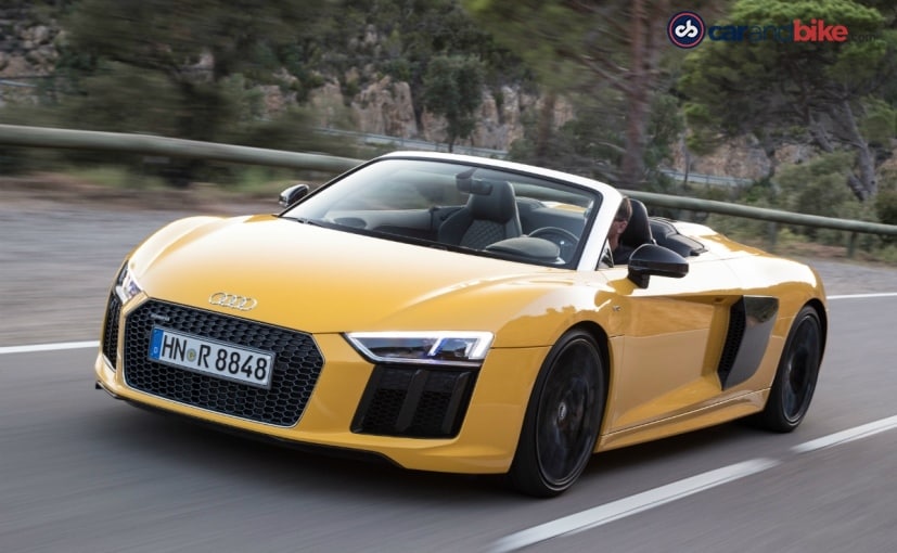 Audi R8 Spyder rolls out in Germany and the USA by the end of this year