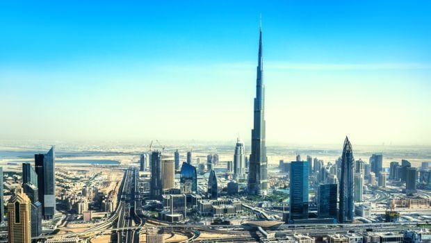 Dubai's Burj Khalifa Lit Up in Pink for Breast Cancer