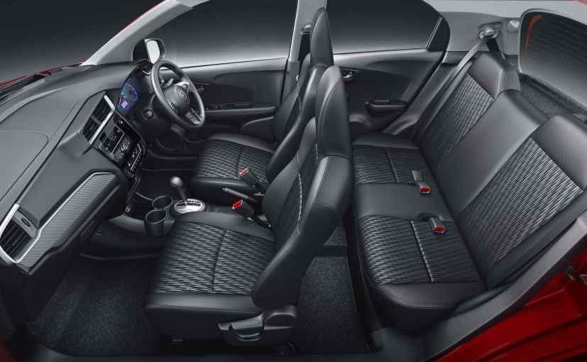 Honda Brio Facelift Interior - Black