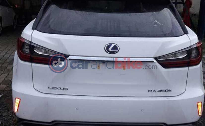 Lexus RX 450h Rear Spotted