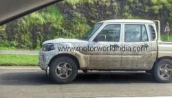 New-Gen Mahindra Scorpio Getaway Pick-Up Spotted Testing In India