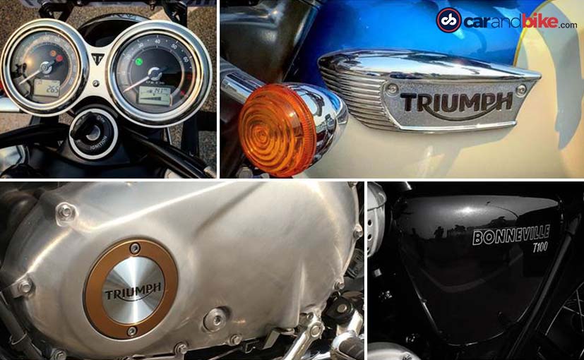 Triumph Bonneville T100 Gets Retro Chic Styling