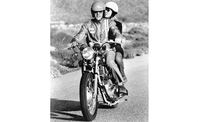 Vintage BSA Motorcycle ad