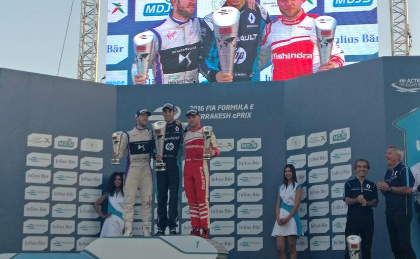 Formula E Marrakech ePrix Winners