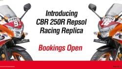 Honda CBR250R Repsol Racing Replica Limited Edition Launched In India