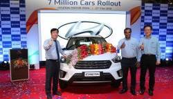 Hyundai Rolls Out Its 7 Millionth Car In India
