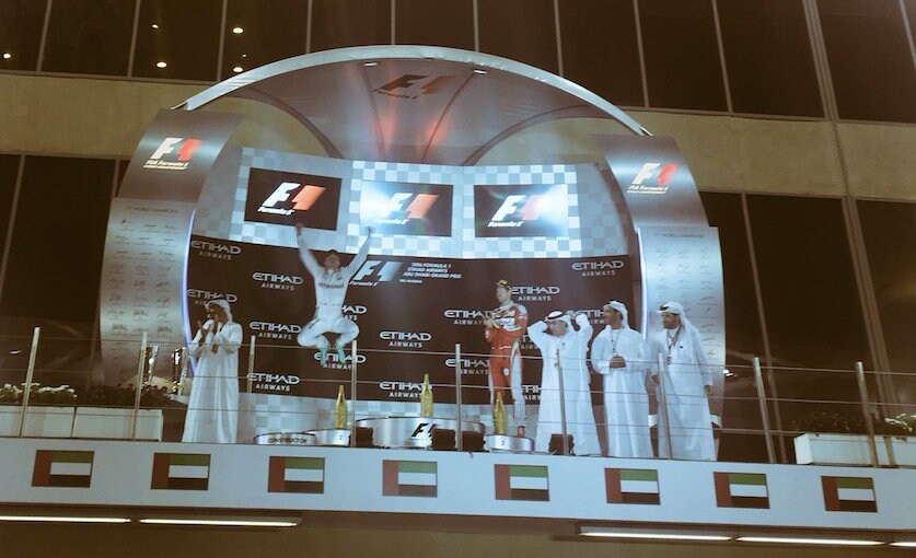 Jenson Button F1 Abu Dhabi GP