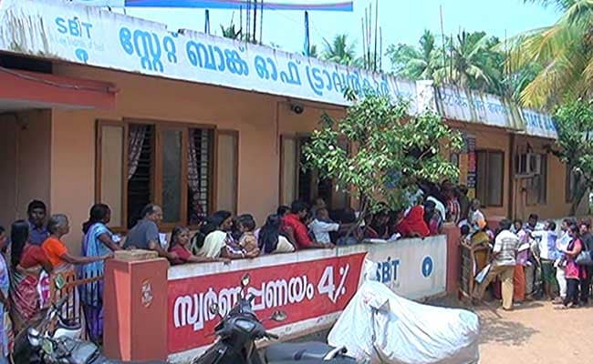 2 Deaths At Kerala Banks Involving Men Who Came To Deposit Notes