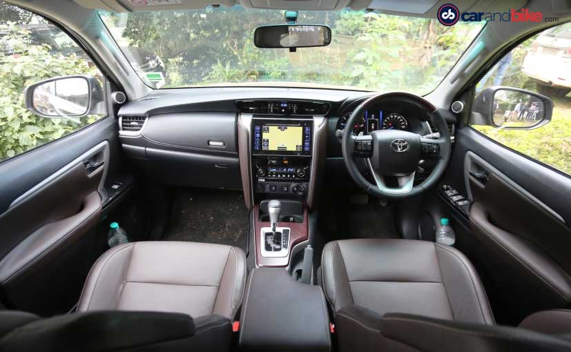 New Toyota Fortuner Cabin