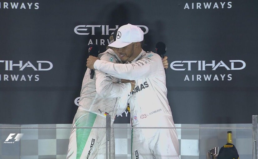 Nico And Lewis Jenson Button F1 Abu Dhabi GP